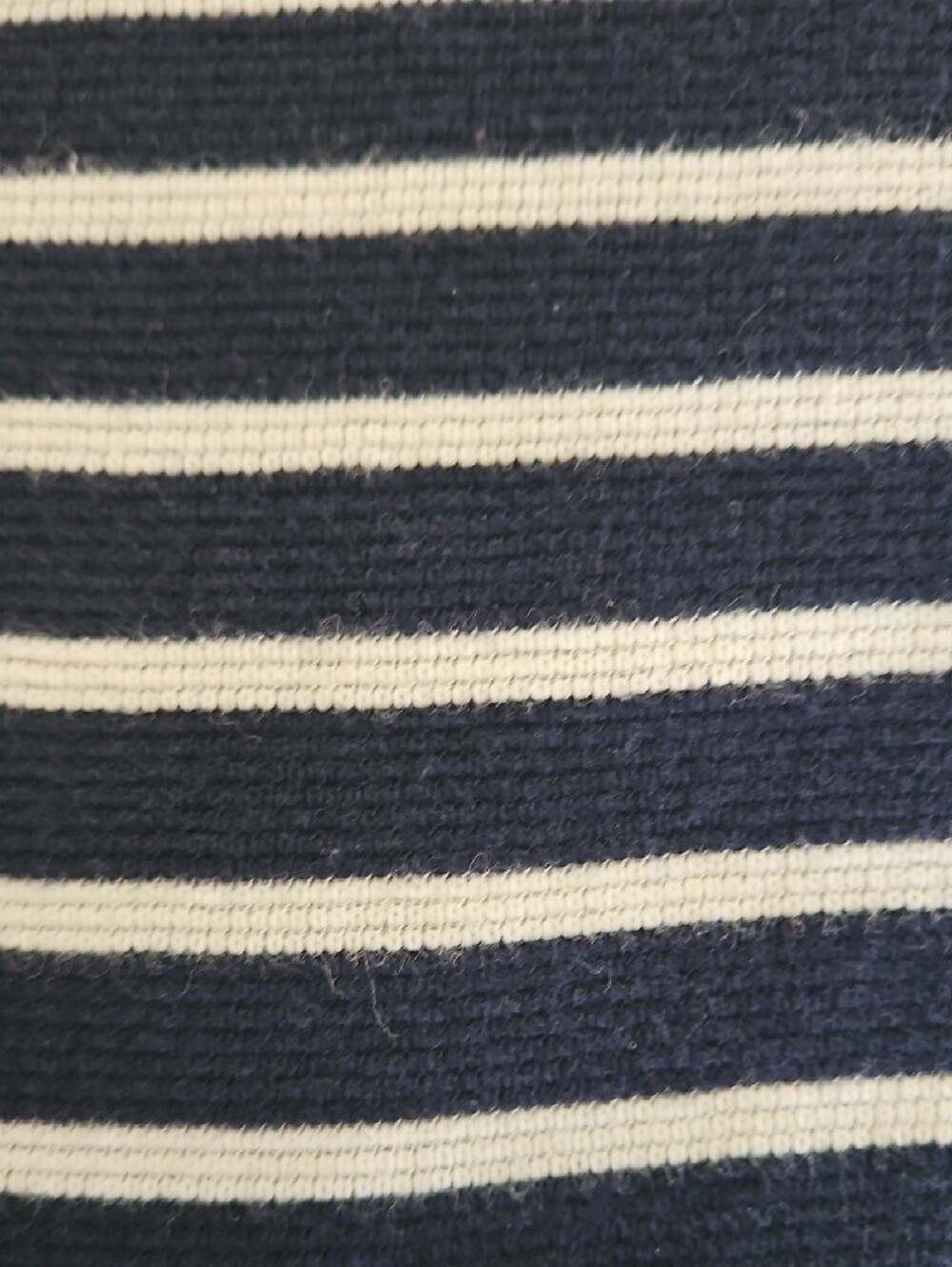 J. Crew Navy and White Striped Top - Picture 3 of 11